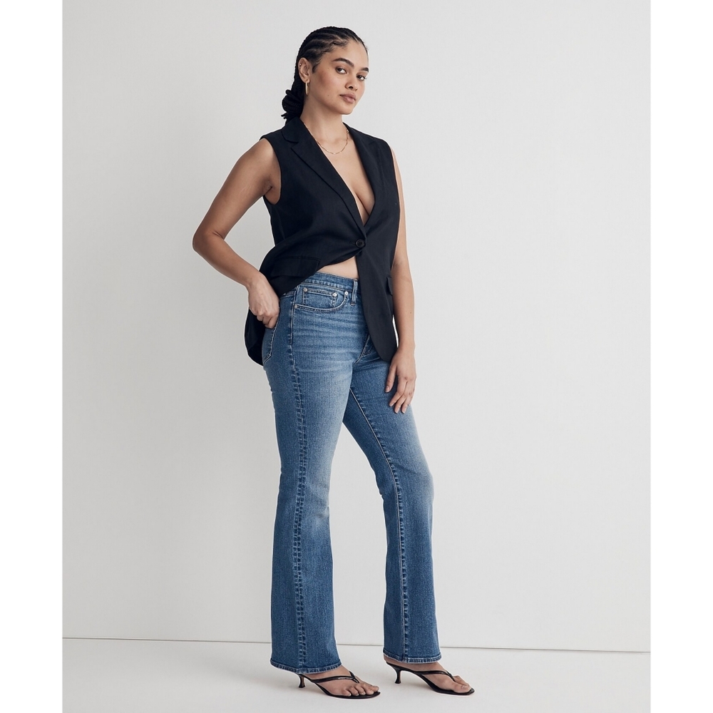 Madewell High Rise Skinny Flare Jeans 27
